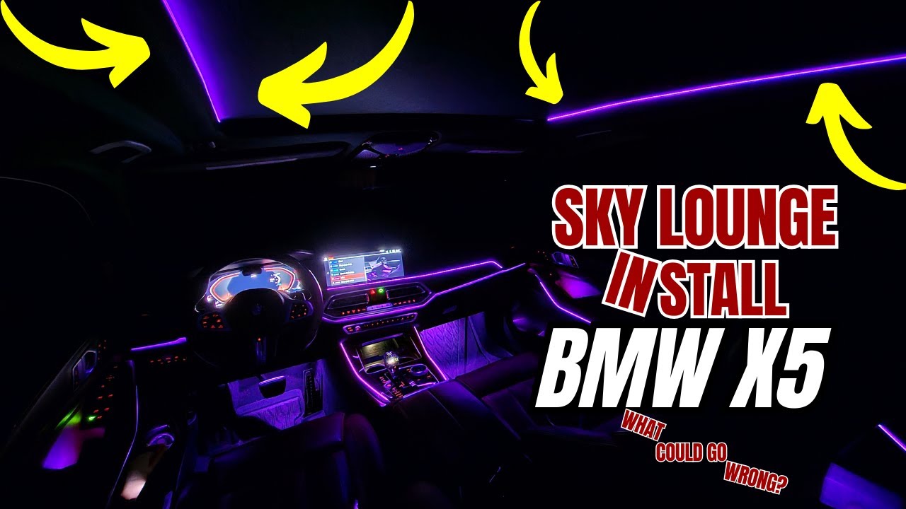I Installed the Cheapest Sky Lounge In My BMW X5!