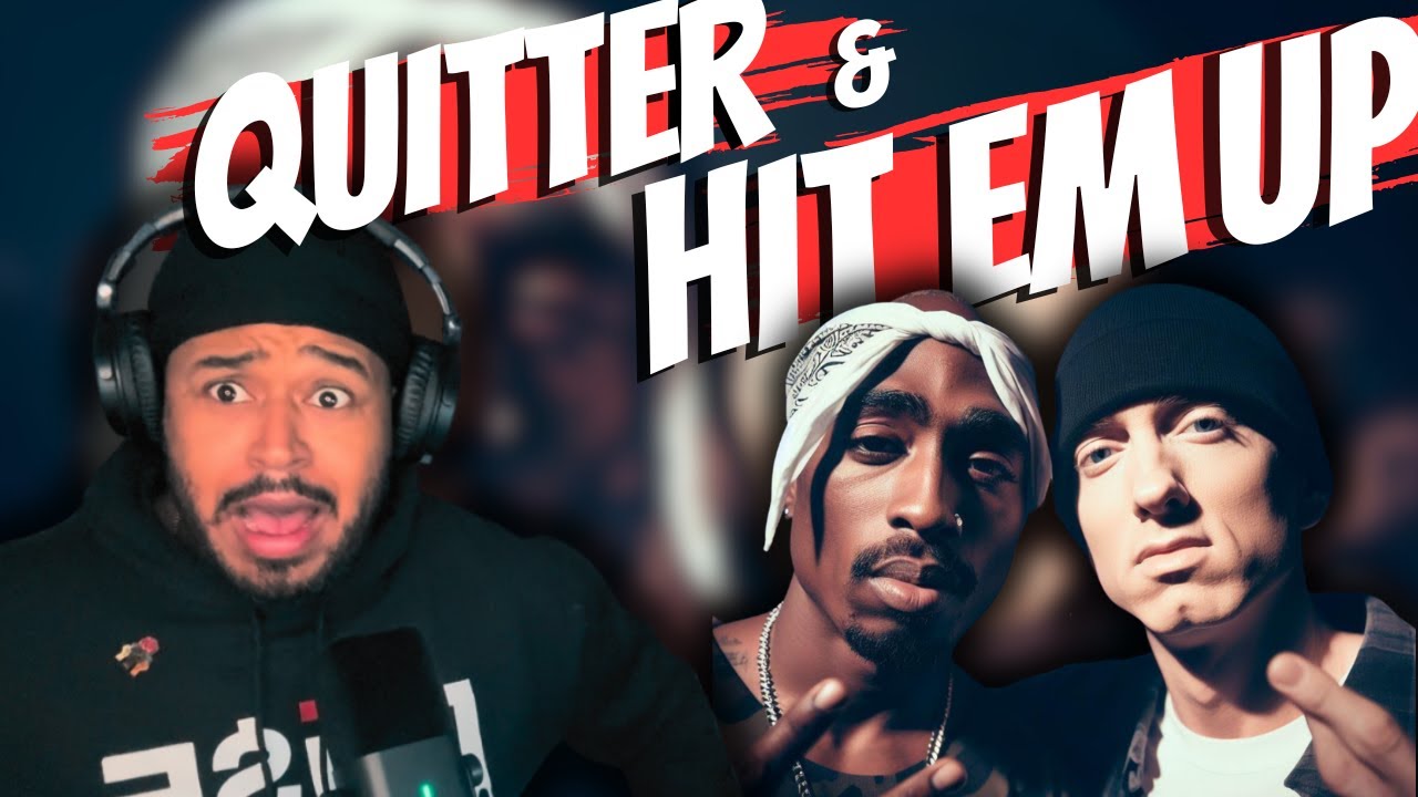 EMINEM'S MOST DISRESPECTFUL DISS ??? | EMINEM - QUITTER & HIT HIM UP [EVERLAST DISS]