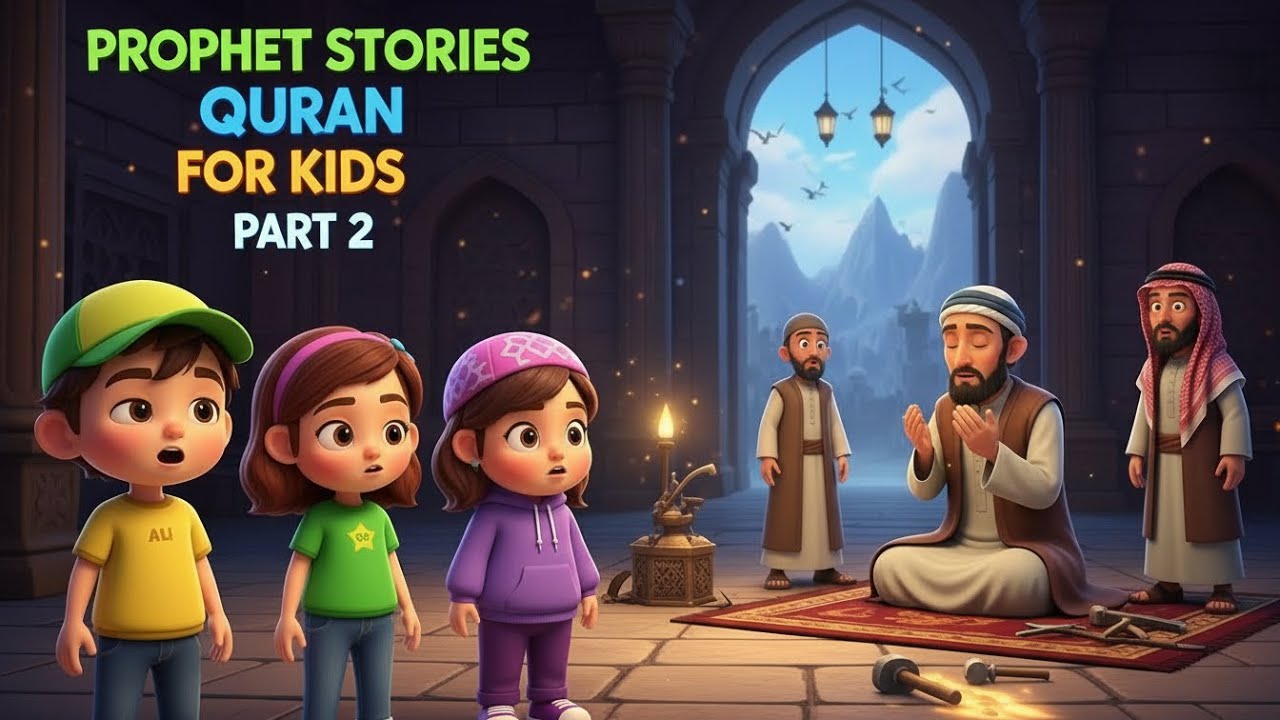 Story of Hazrat Dawood (A.S) – Part 2 | Justice, Repentance & Hard Work | Quran Story for Kids