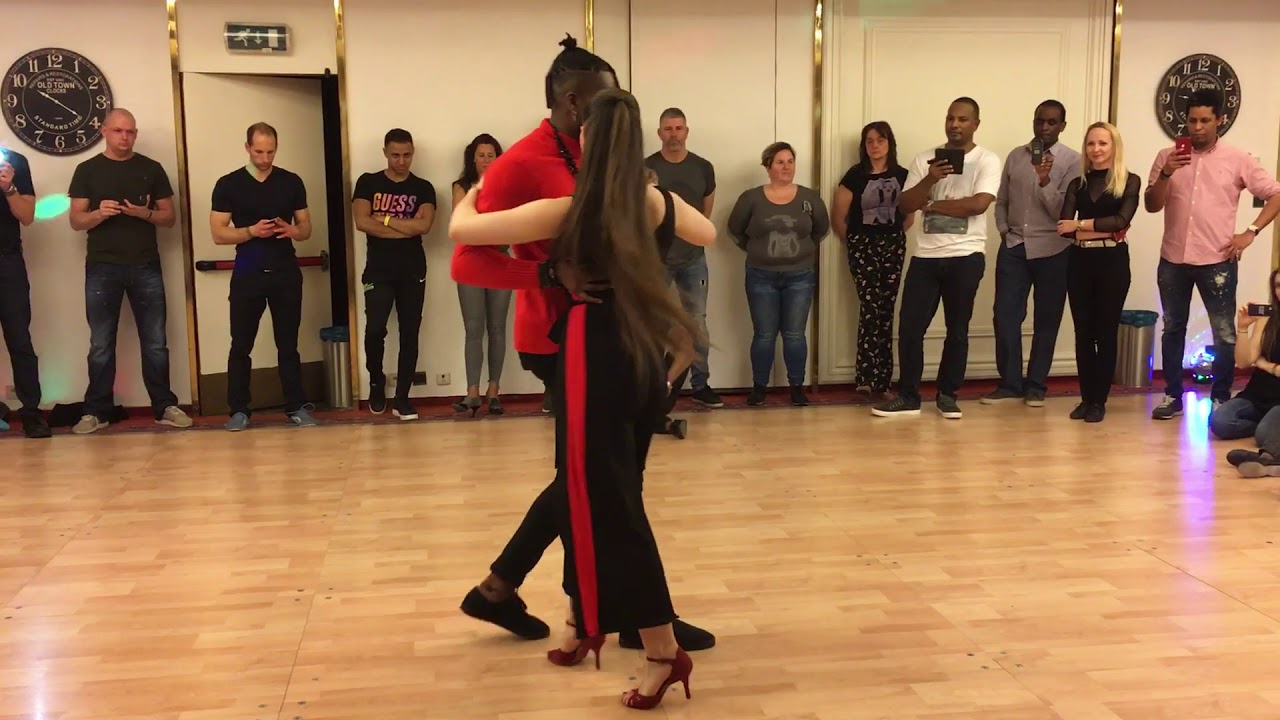 Chamalo & Mirty dancing Kizomba Fusion at Universal Kiz Festival 2019 (Antwerpen) [Friday Workshop]