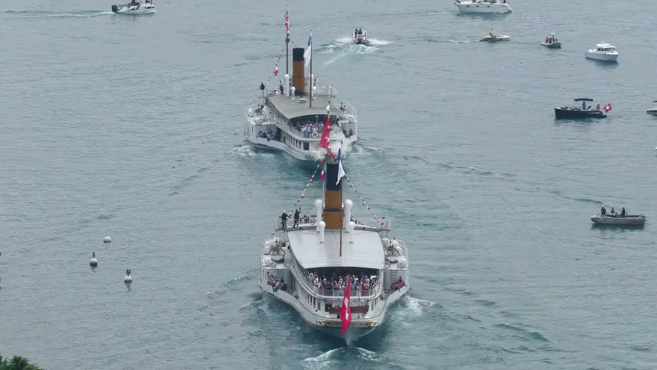 PARADE NAVALE CGN 2022 à Montreux