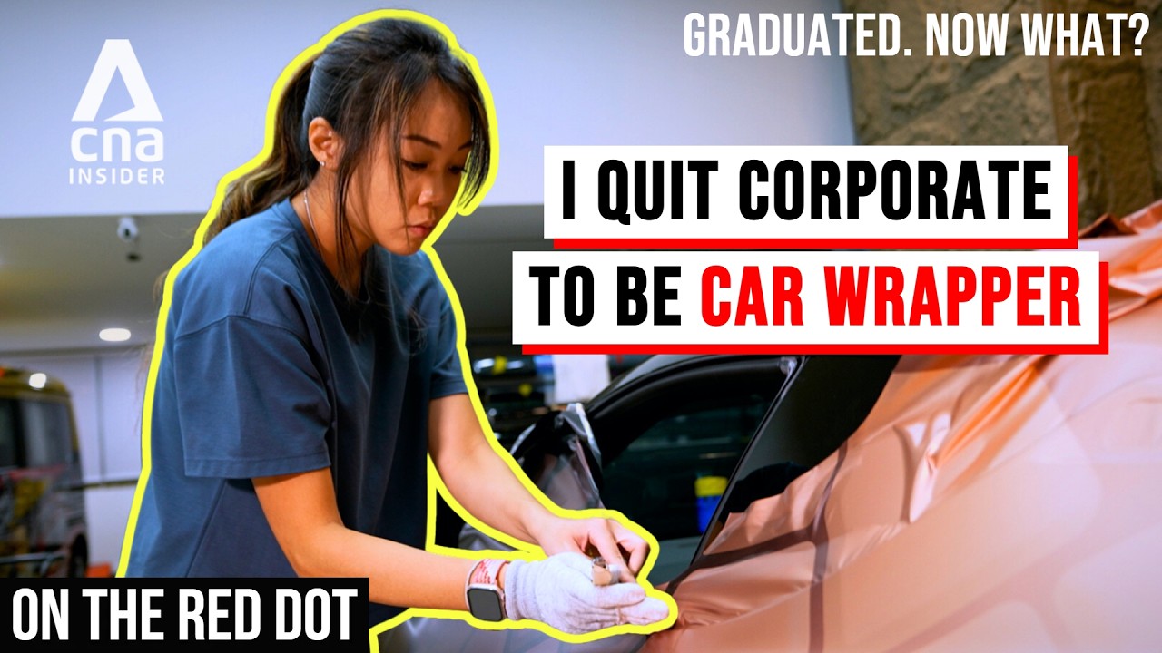 This Female Vinyl Car Wrapper Quit Corporate Marketing To 