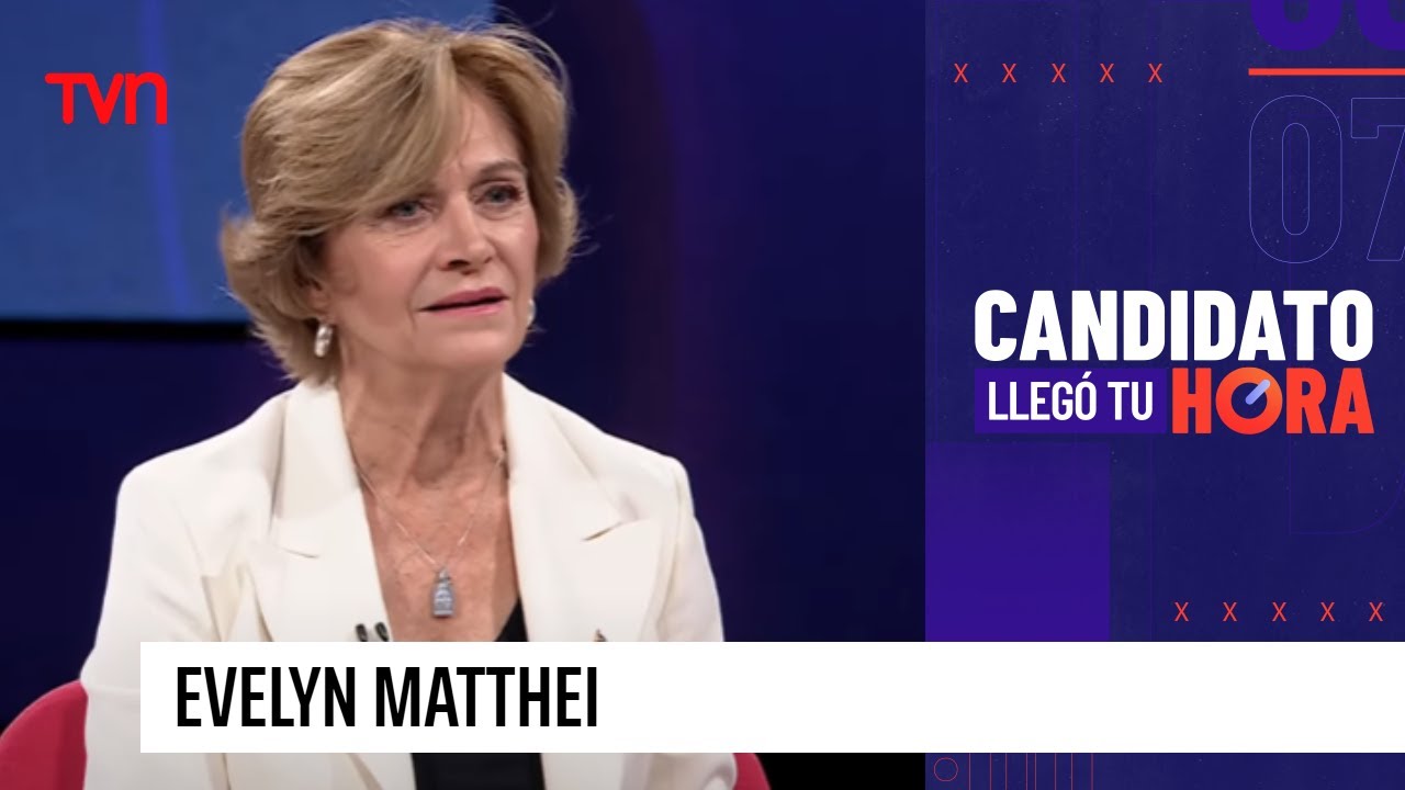 Candidata, llegó tu hora: Evelyn Matthei | Jueves 25 de septiembre 2025