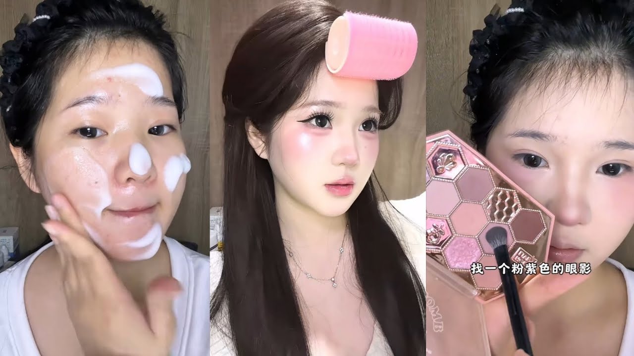 ASMR Makeup 🩷 Korean Makeup Look | Immersive Makeup ✨