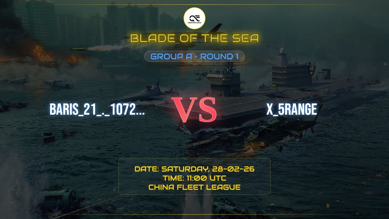 CFL // BLADE OF THE SEA // ROUND 1 // MATCH 1&2&3 // BARIS_21_._10726 VS X_5RANGE