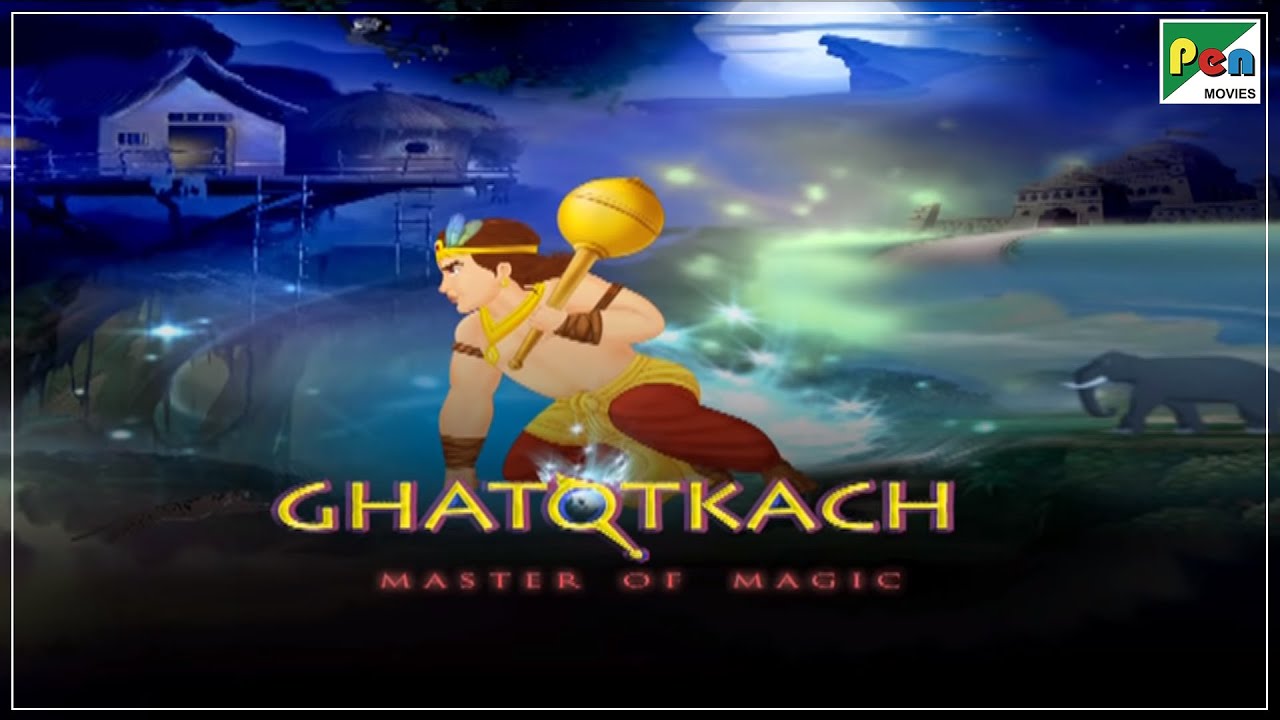 Ghatotkach Animated Movie With English Subtitles | HD 1080p | Animated Movies For Kids In Hindi