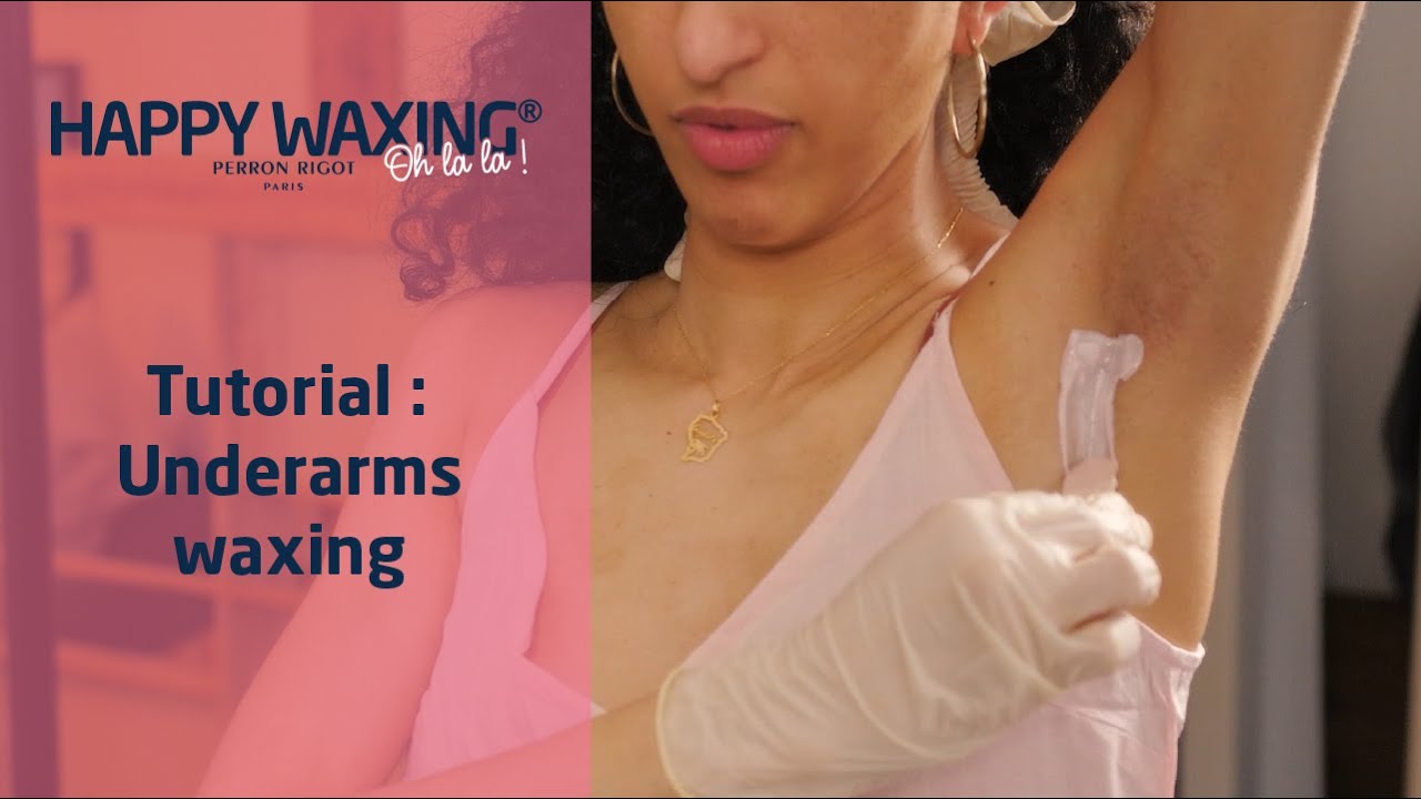 How to wax your underarms at home? by Happy Waxing