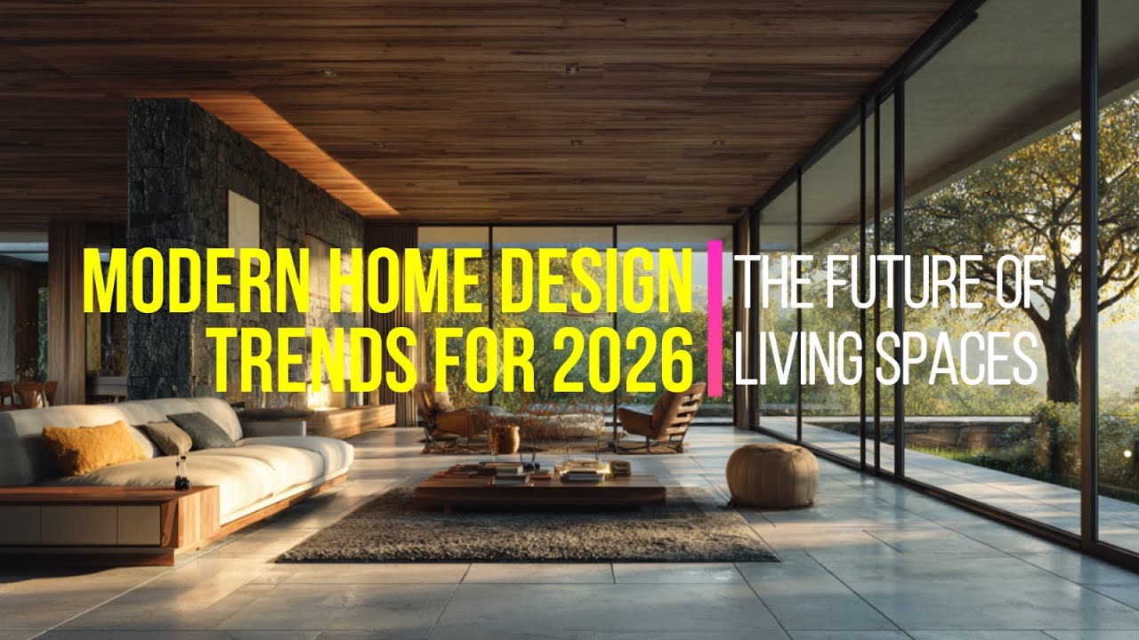 Modern Home Design Trends for 2026 The Future of Living Spaces