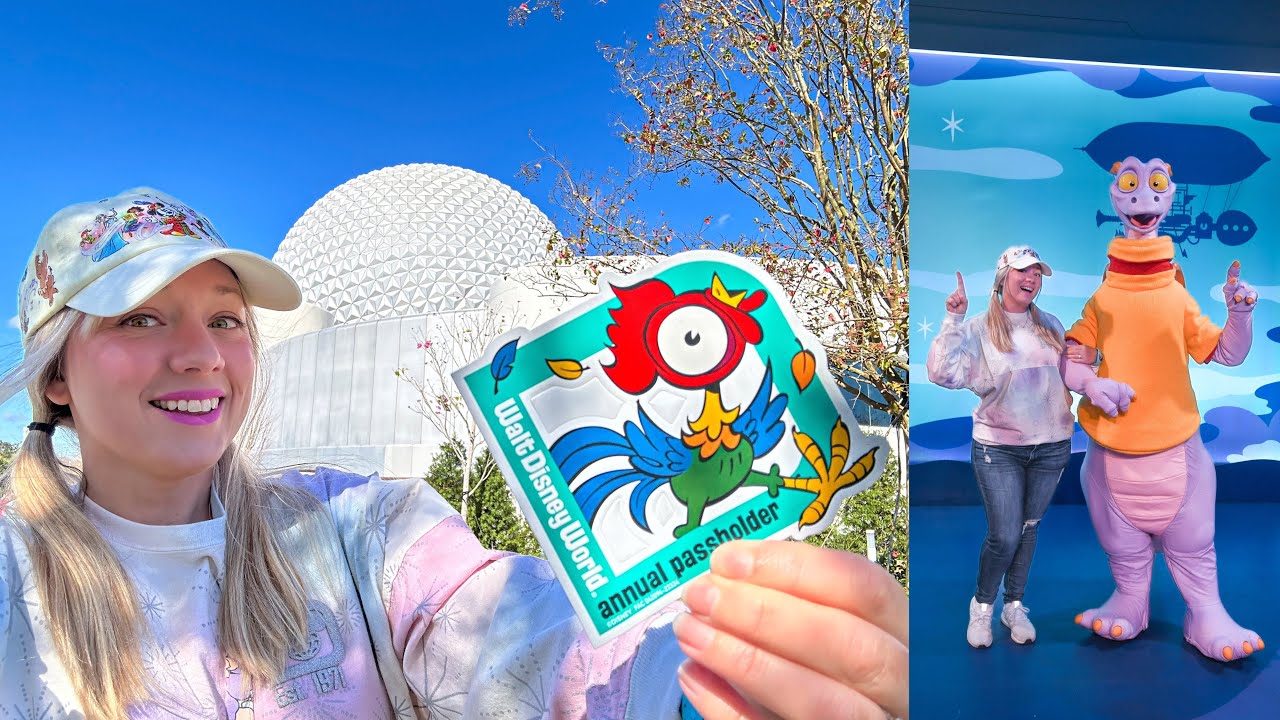 A Chill Day at EPCOT - NEW Passholder Magnet, Meeting Figment, Japan Pavilion Sushi, Moana & More!