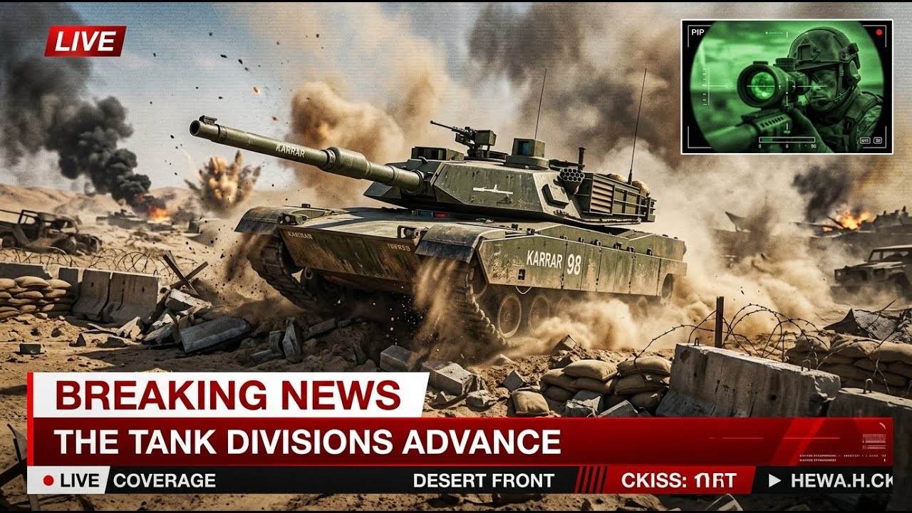 Karrar Tank: Iran's Indigenous 2D Main Battle Tank