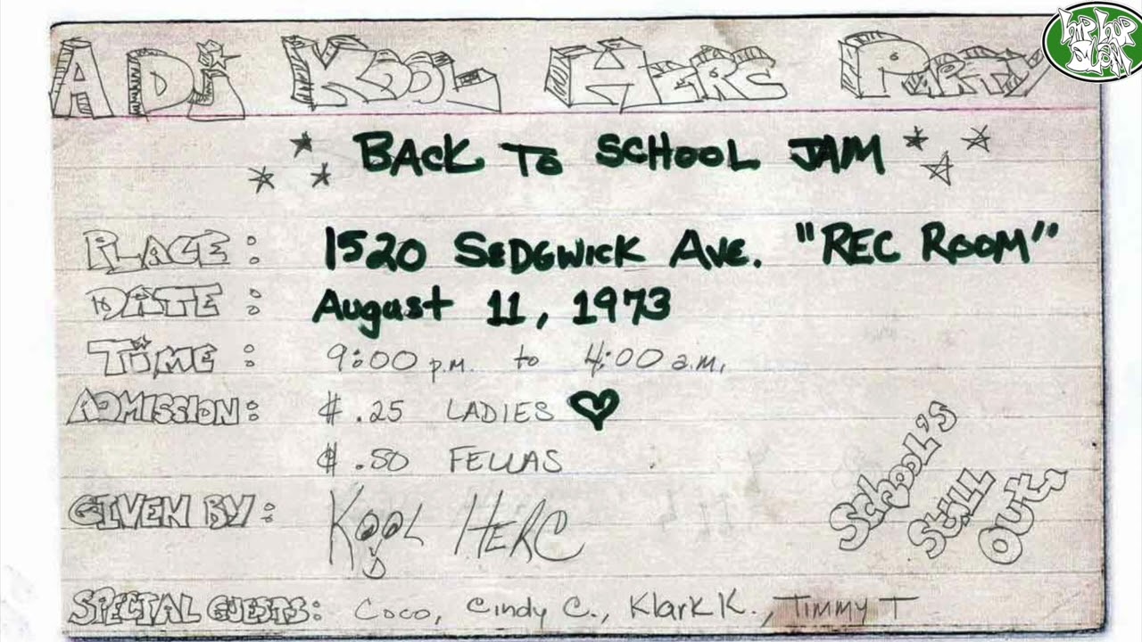 The Father of Hip-Hop DJ Kool Herc on the beginnings  AUDIO