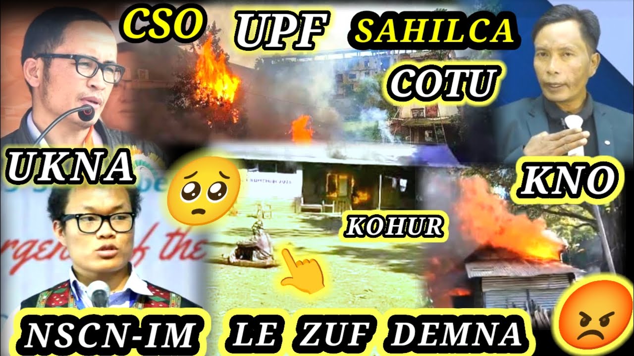 Kiloikhom na phabep in ZUF le NSCN-IM demna bol@ K. Songlung khomite kibol genthei na 🥺😡