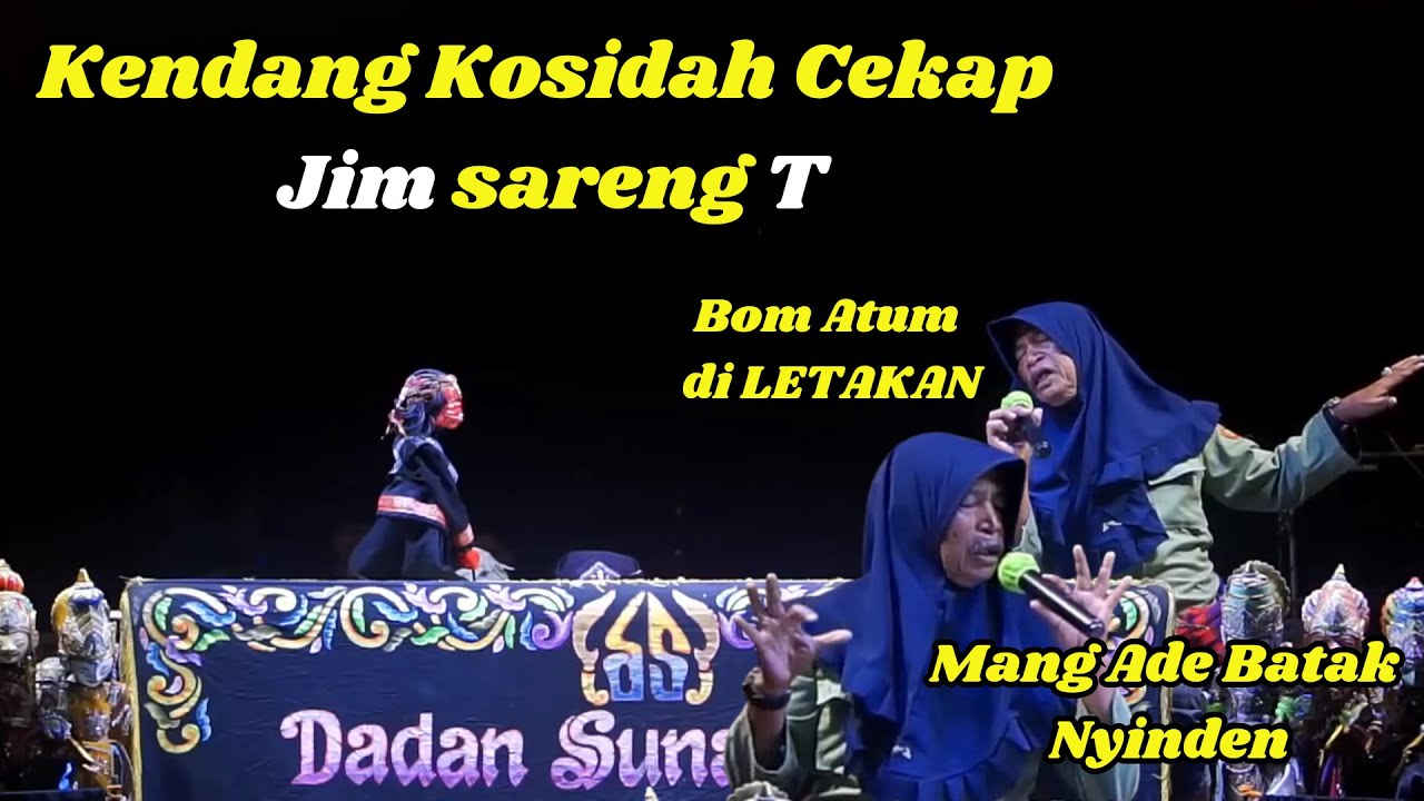 LUCU PISAN_Mang Ade Batak jeung Cepot_Kendang Kosidah Cekap Jim sareng T