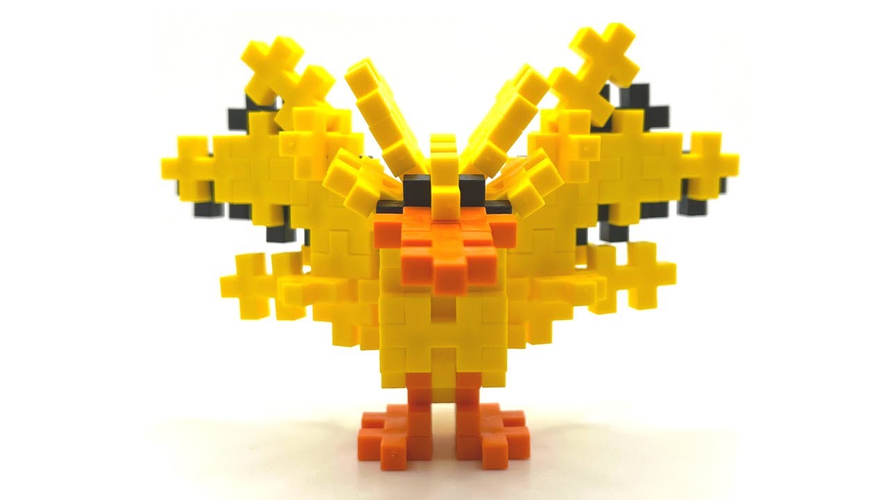 Zapdos Pokemon Instructions | Plus-Plus Blocks