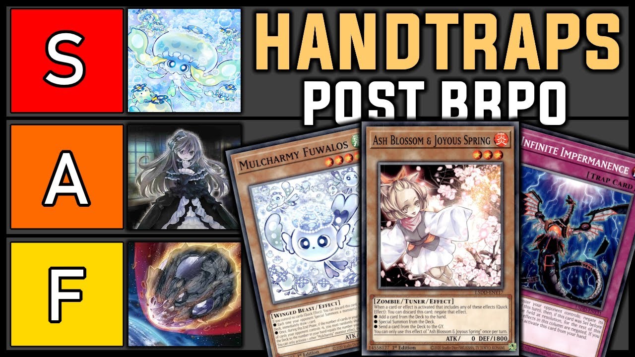 The Best Yu-Gi-Oh! Hand Traps Tier List for the Burst Protocol & Post Banlist Format