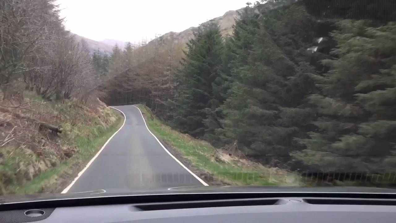 Drive across Hell's Glen
