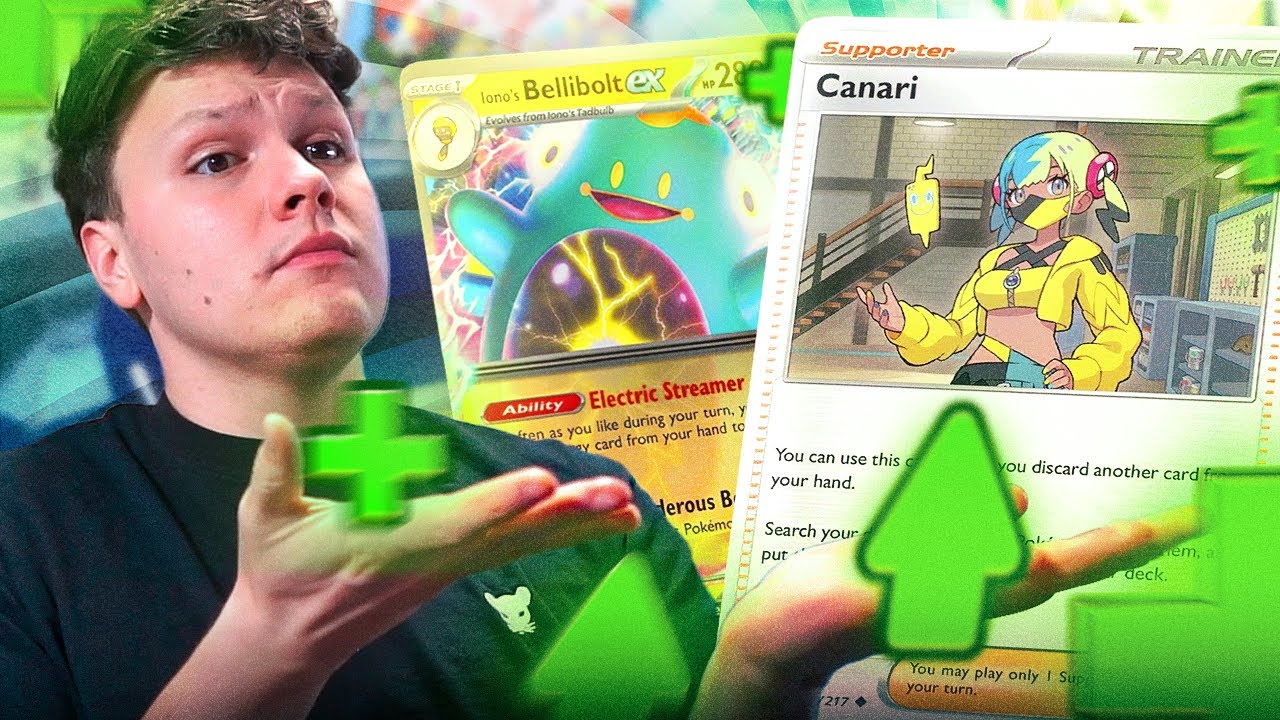 The NEW Canari card makes Iono's Bellibolt so much better!