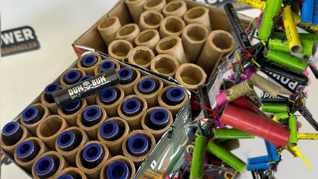 BATTERIE & KNALLPATRONEN🎆 und Überraschung🎁