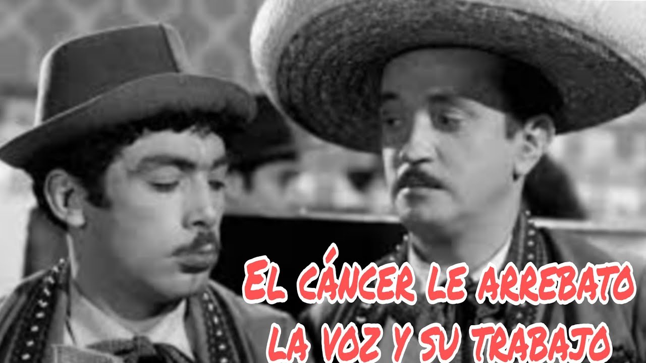 El cáncer le arrebato la voz y el trabajo a este Actor de la época dorada.