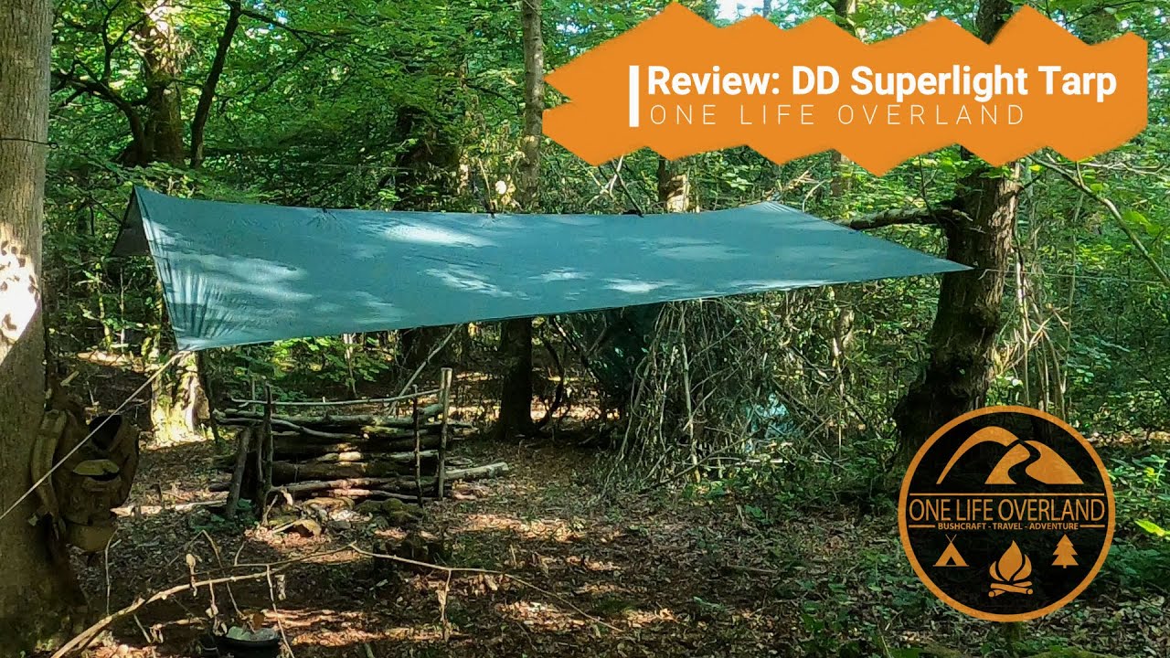 Review: DD Superlight Tarp | Bushcraft | First Setup