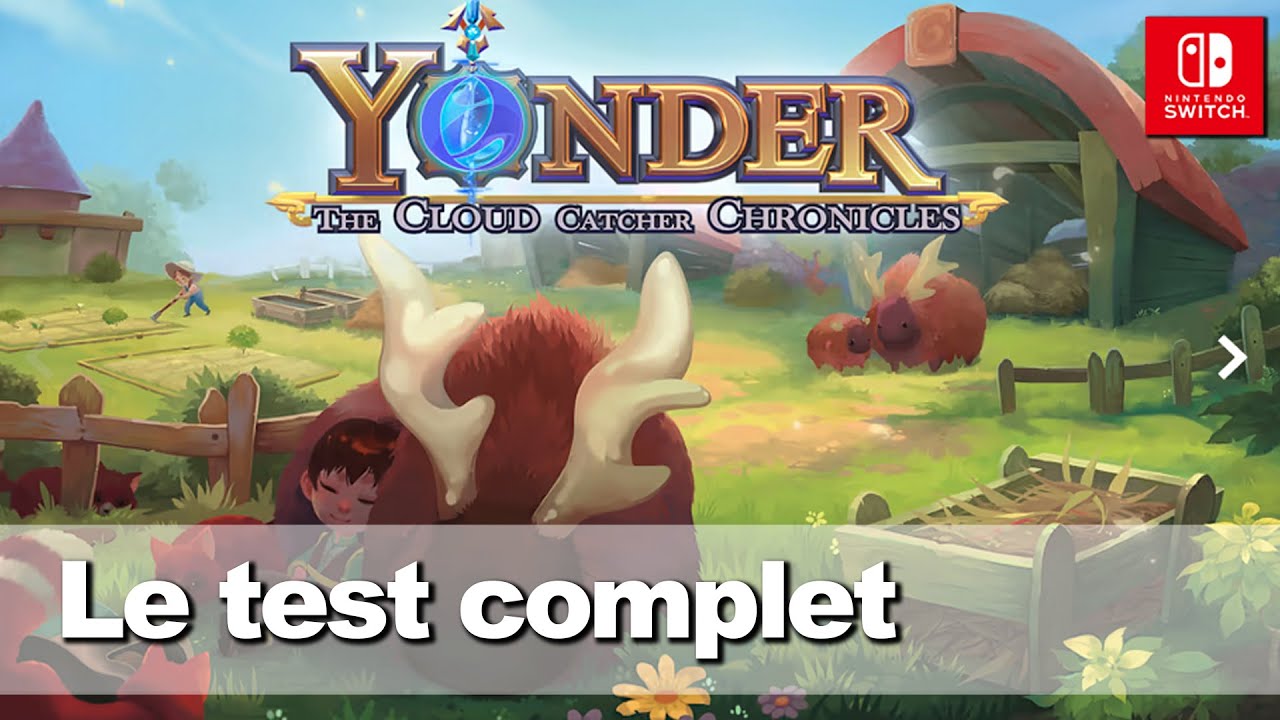 Test : Yonder the Cloud Catcher Chronicles (Switch)