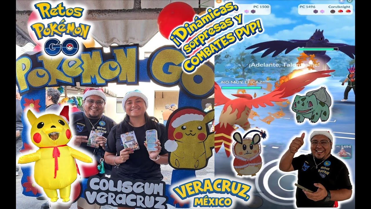 ¡ESTUVIMOS en ESTA POSADA NAVIDEÑA de POKÉMON GO con MUCHAS SORPRESAS Y BATALLAS PVP! #pokemongo