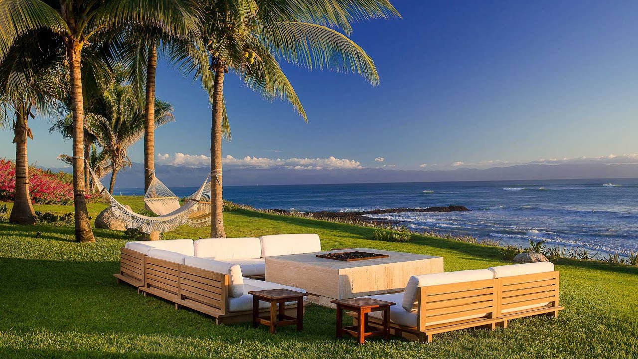Stylishly-chic Oceanfront Estate in Ranchos Punta Mita Villa MX0011
