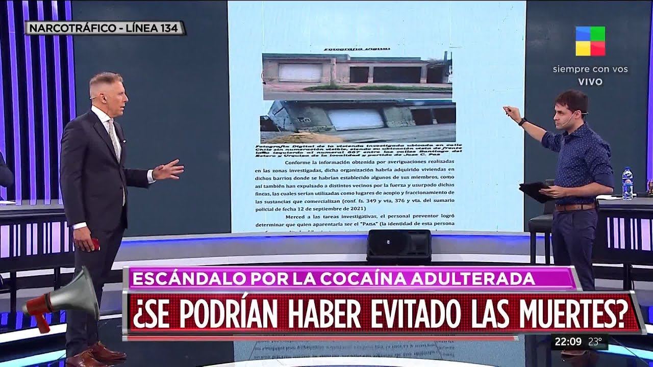 🛑 Escándalo por la cocaína adulterada: ¿Se podrían haber evitado las muertes?