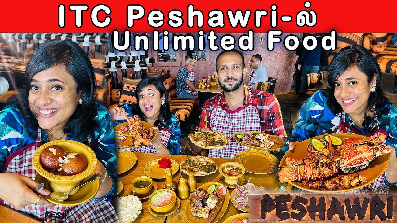 ITC-ல இப்படி ஒரு Restaurant-ஆ🤩 | தரமான Lunch Experience @Peshawri❤️🔥 | Crazy Pair
