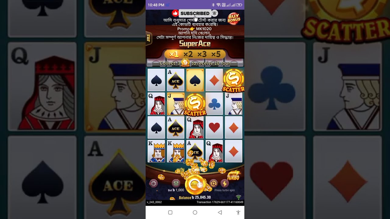 Super Ace Jili Slot Gameplay | Super Ace 