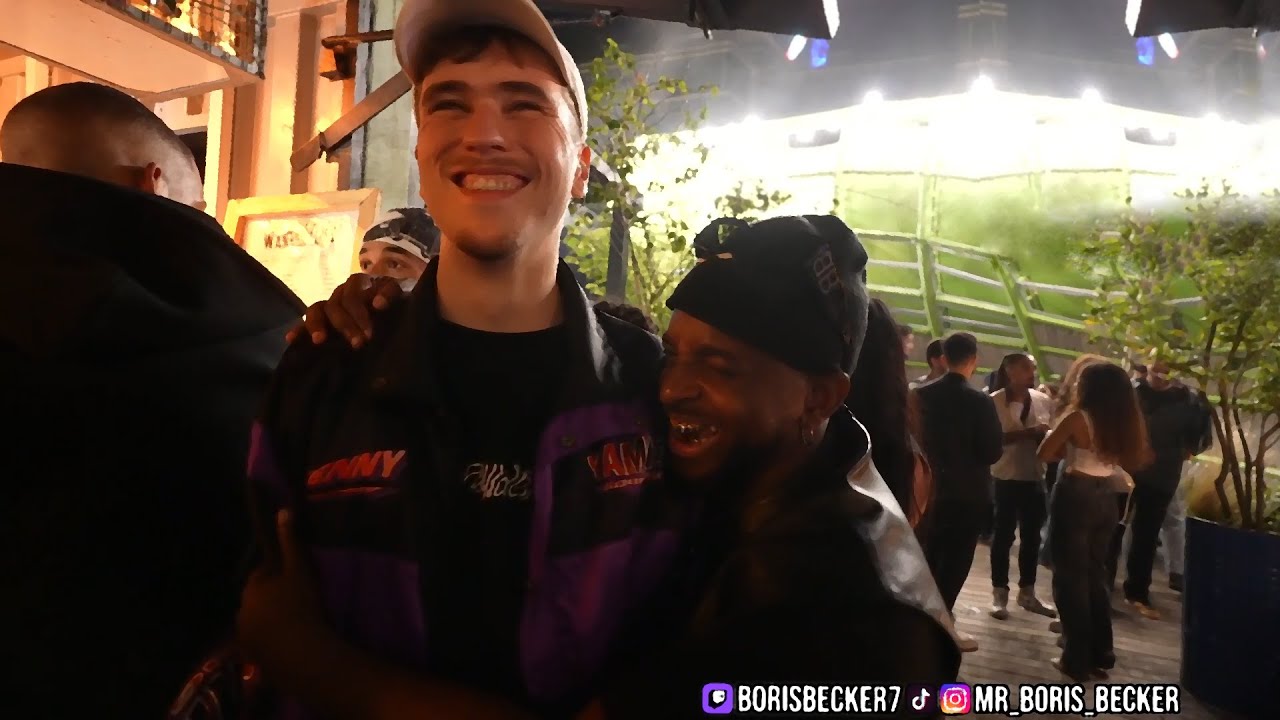 Boris rencontre James loup de nouvelle école en soirée #live #paris #nightlife #twitch