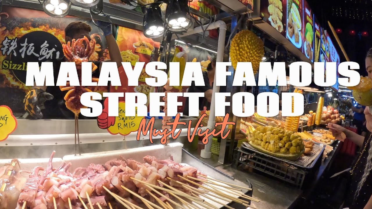 Famous Street Food in Malaysia ｜Jalan Alor #fyp #food #travel #youtubeshorts #malaysia