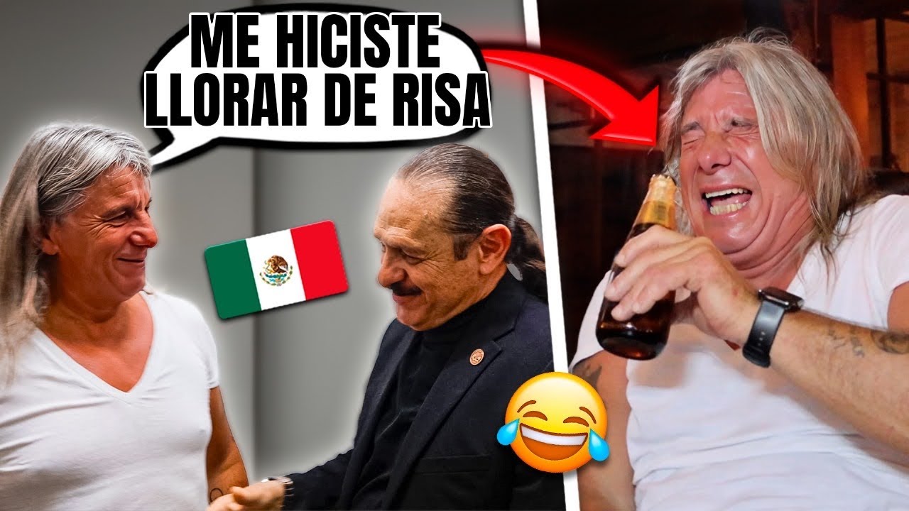 🇪🇸 MI PAPÁ CONOCE A TEO GONZÁLEZ y VAMOS A SU SHOW 😂🇲🇽 **acabamos llorando de risa**