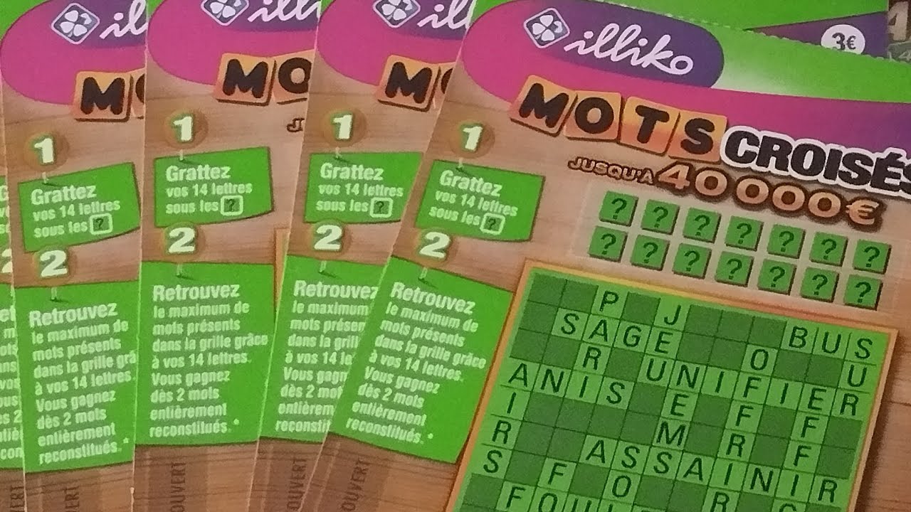 Spécial mots croisés | Ticket illiko FDJ ~303~