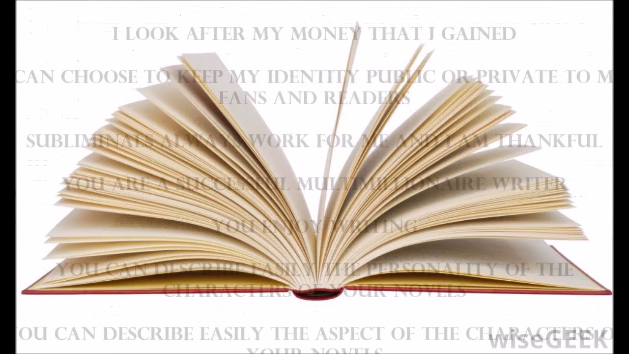 Become a successful multimillionaire writer (REQUEST)