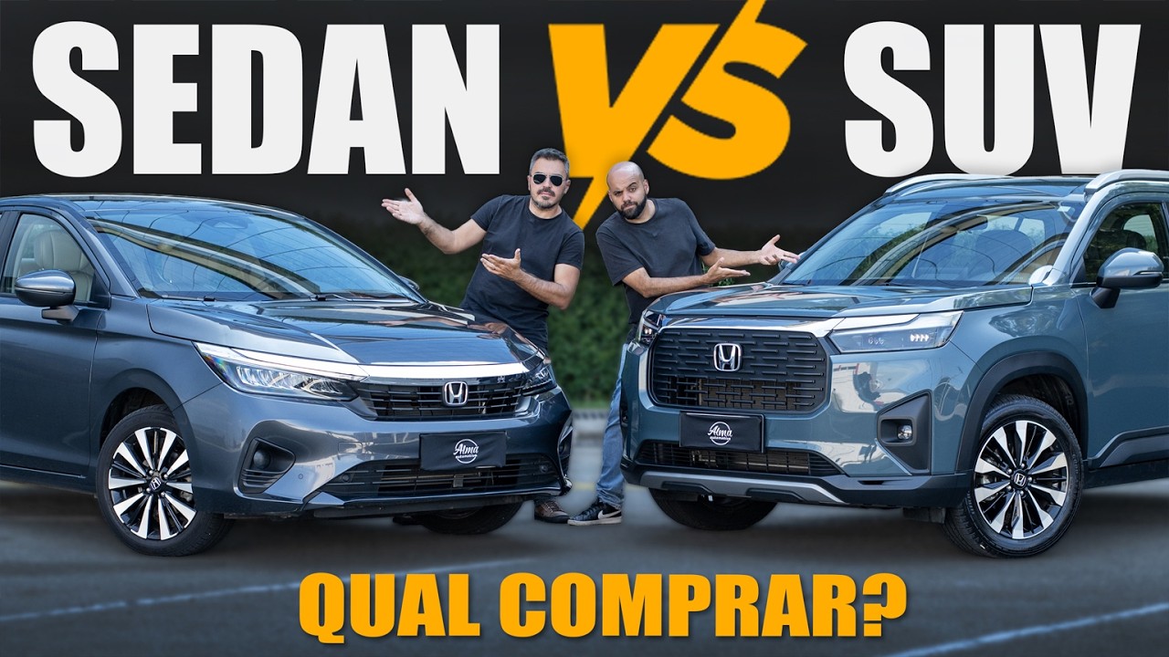 City Sedan VS WR-V, qual Honda Comprar por R$ 150 mil? Qual melhor?