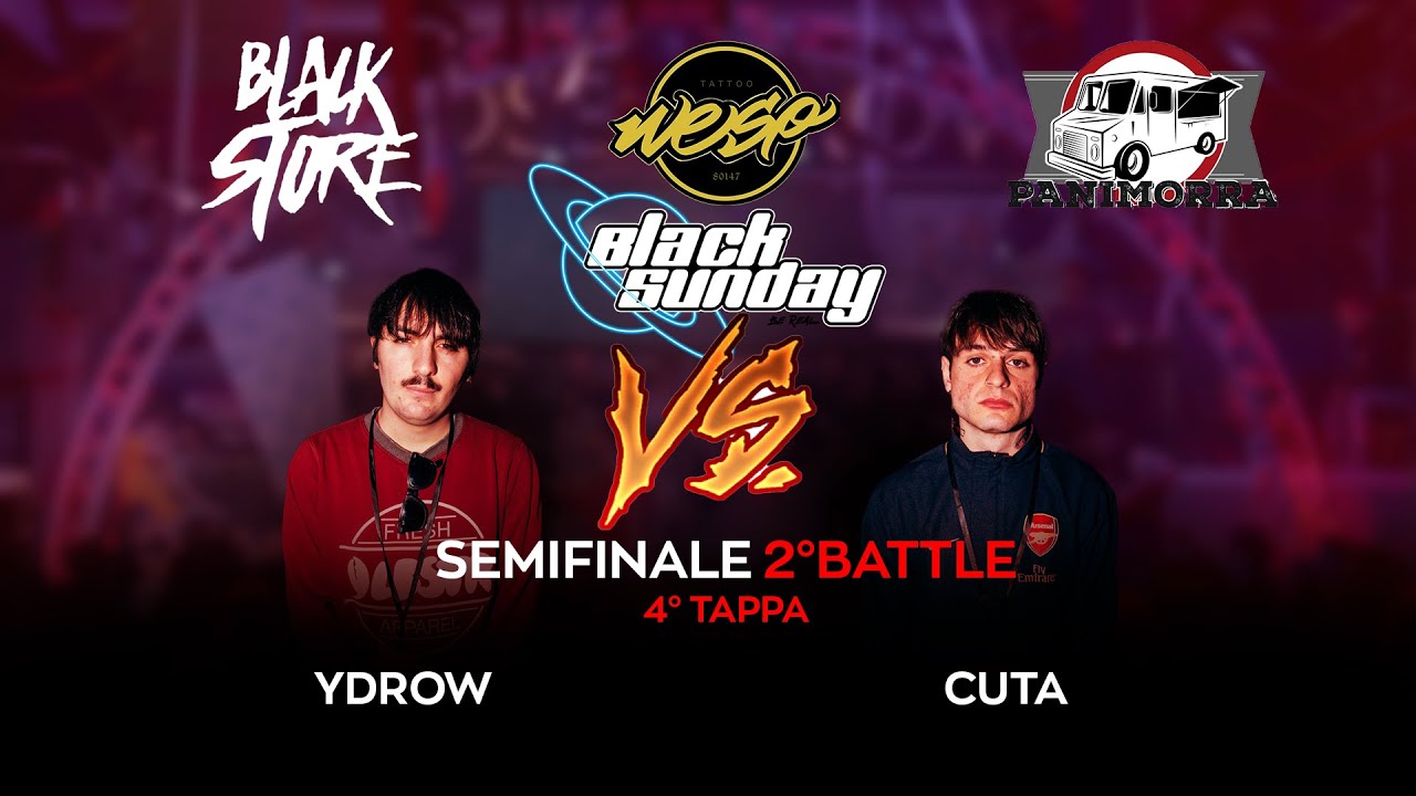 YDROW vs CUTA (Semifinali) - 4ª TAPPA BLACK SUNDAY