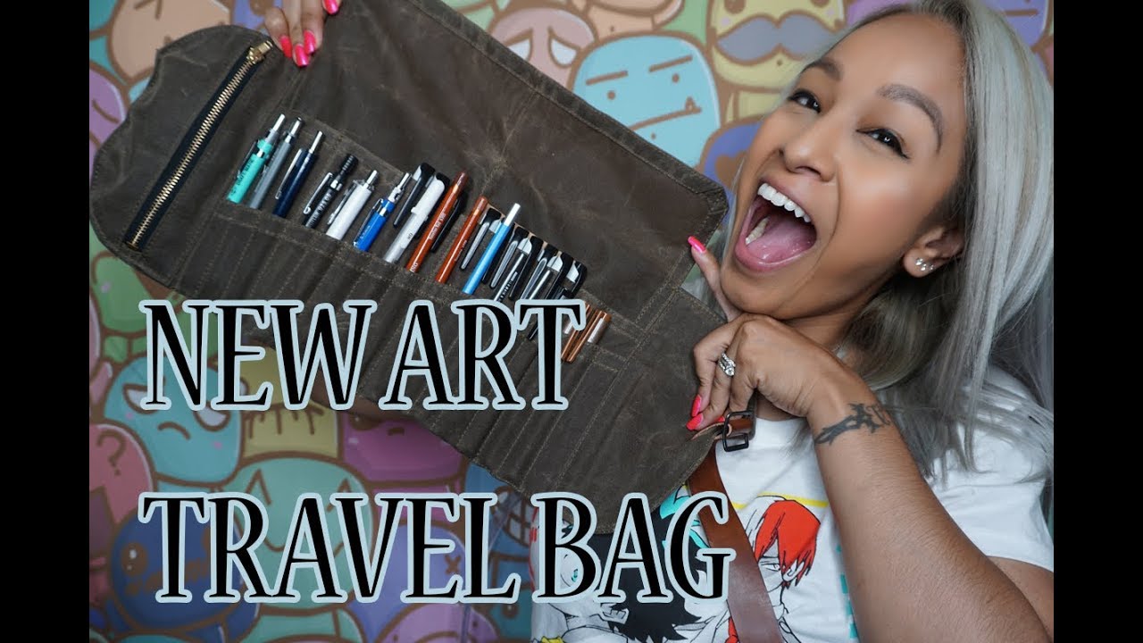 NEW EPIC ART TRAVEL BAG!!!! A MUST HAVE by Peg and Awl