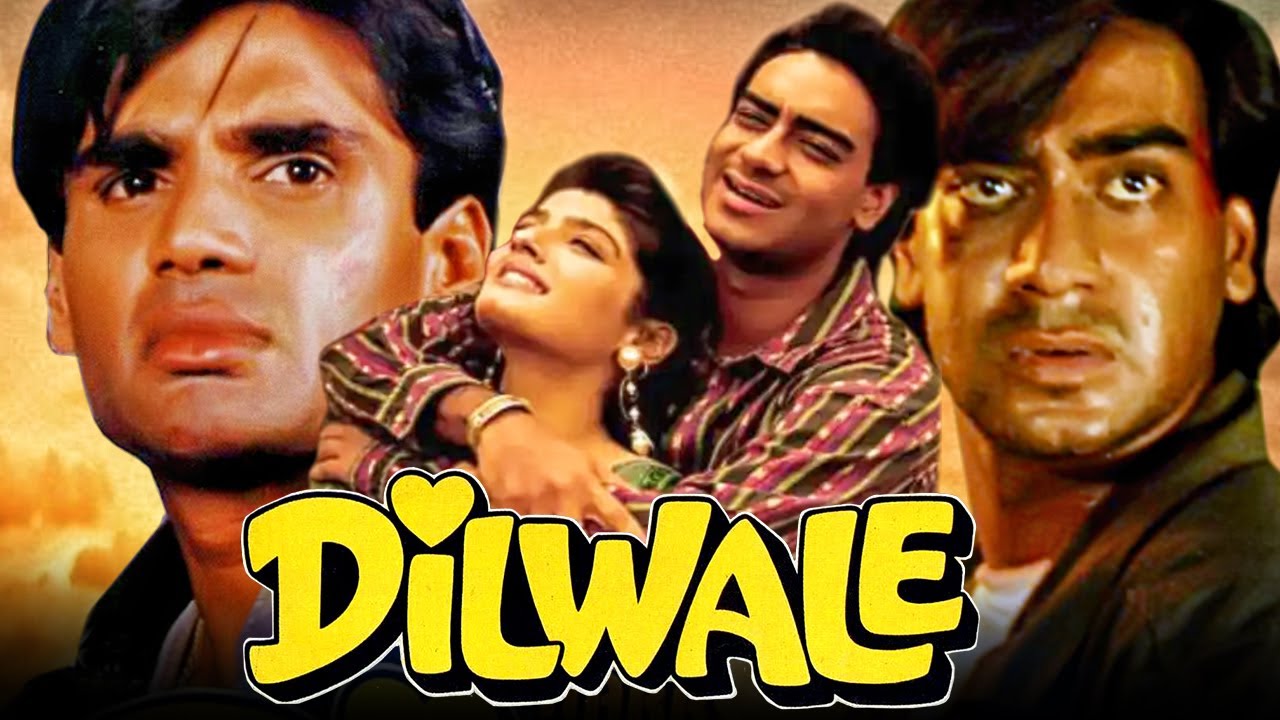 Dilwale - अजय देवगन रवीना टंडन सुपरहिट रोमांटिक हिंदी मूवी | सुनील शेट्टी, परेश रावल, गुलशन ग्रोवर
