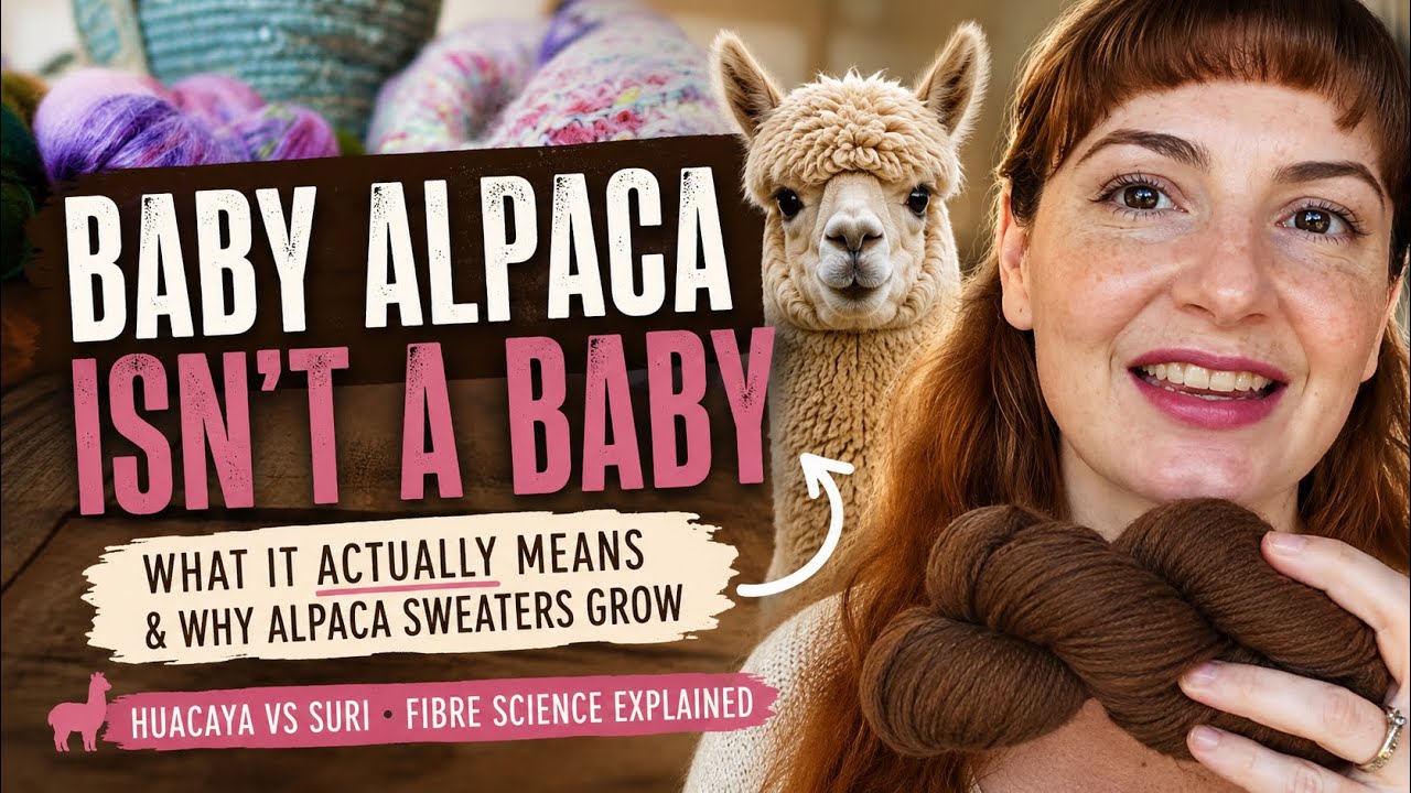 What “Baby Alpaca” Actually Means (And Why Your Sweater Grew)