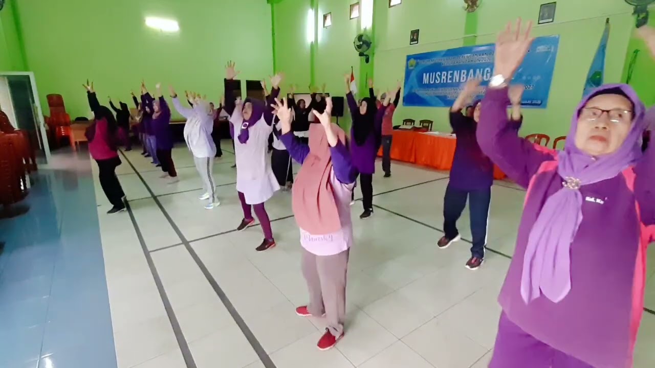 Senam SBGL seri 2 ,ibu2 kelurahan Kauman, 20.01.2026