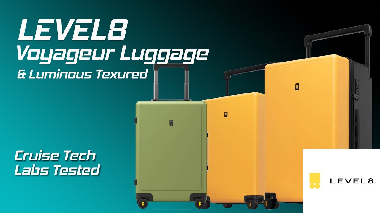 LEVEL 8 Voyageur Luggage Set and Luminous Carry-On Tested and Reviewed