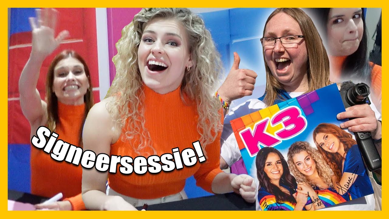 Signeersessie K3 in Bergen op Zoom | VLOG #79