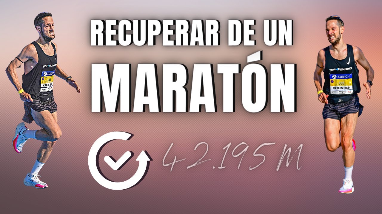 ❌ Las CLAVES para RECUPERAR Después de un MARATÓN ❌