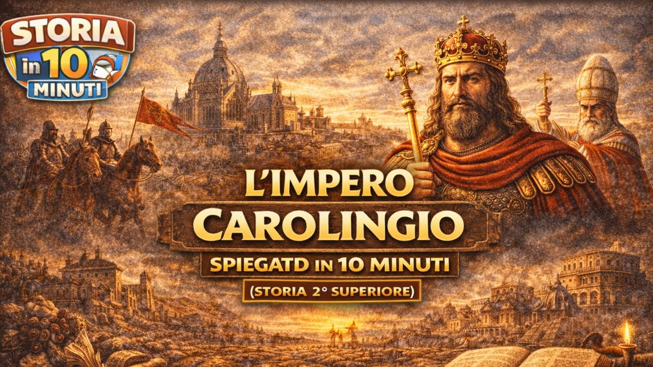 L’Impero Carolingio spiegato in 10 minuti – Carlo Magno e la nascita dell’Europa medievale