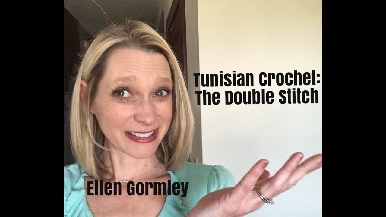 Tunisian Crochet: How to Double Stitch