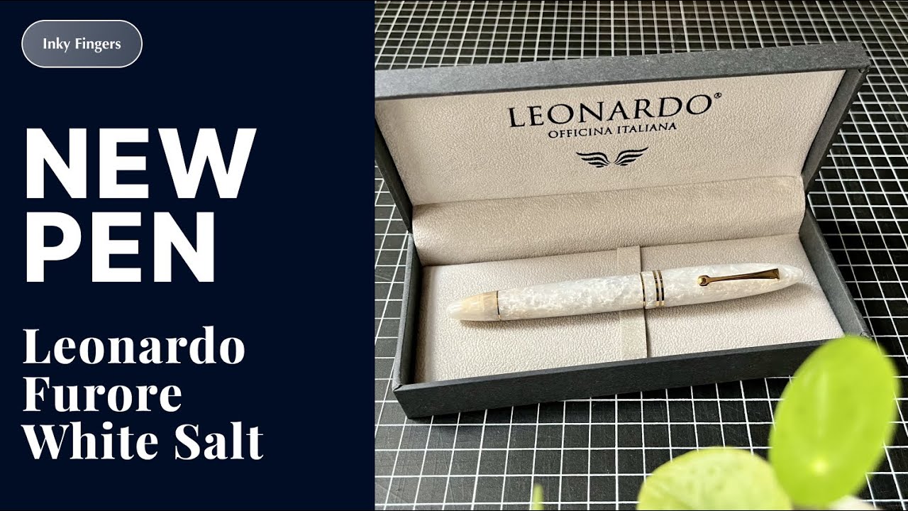 OMG look at this MATERIAL! // Leonardo Furore in White Salt