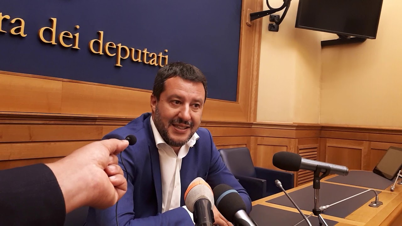 Salvini a Montecitorio