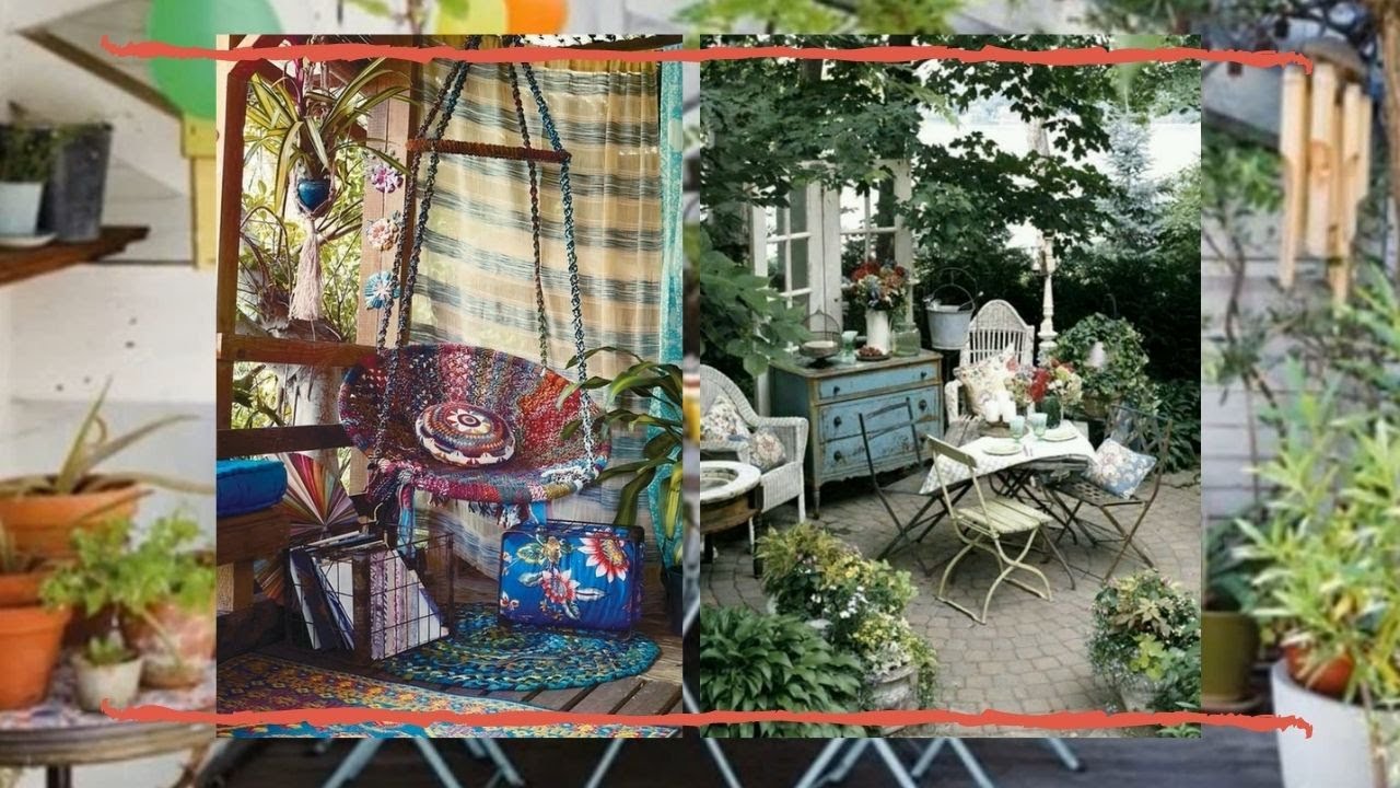 37 Beautiful Bohemian Patio Designs