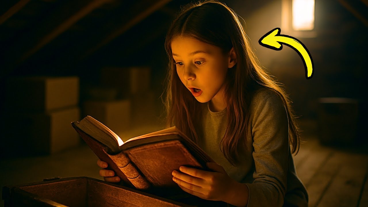 NIÑA ENCUENTRA UN LIBRO ANTIGUO… LO ESCONDIDO ENTRE LAS PÁGINAS CAMBIA SU VIDA